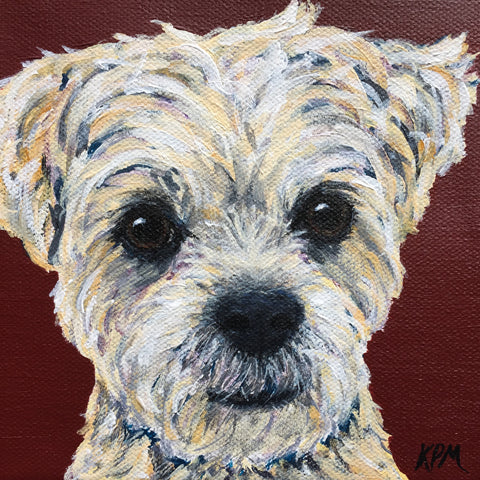 Chloe - 6"x6" SOLD