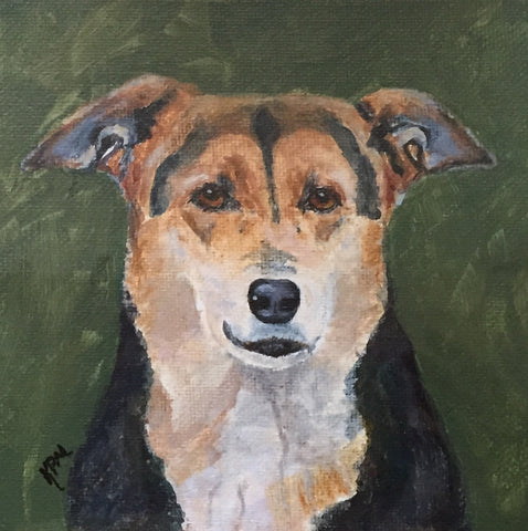 Gwokie - 8"x8" SOLD