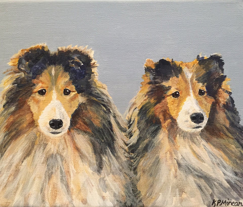 Nikki & Kunuk 8"x10" SOLD