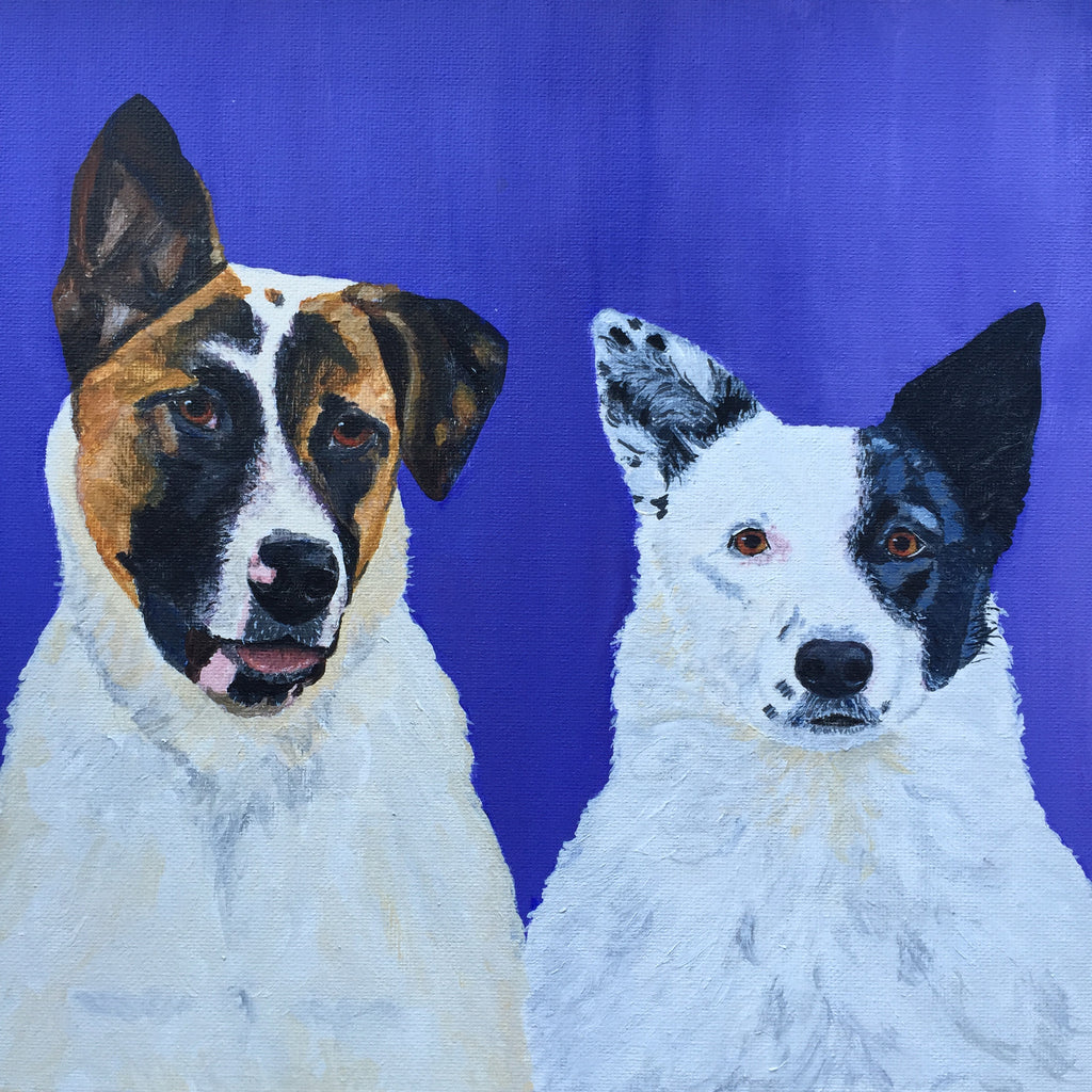Reilly & Saki - 12"x12" SOLD